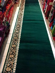 karpet masjid new blue mosque hijau